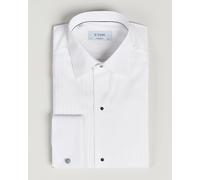 Eton Custom Fit Tuxedo Shirt Black Ribbon White Weiß XXL