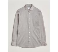 Eton Filo di Scozia Knitted Shirt Brown Braun 38/15