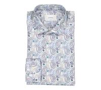 ETON Hemd Herren Regular Fit Langarm Baumwolle blau, 42