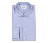 ETON Hemd Herren Regular Fit Langarm Baumwolle blau, 44