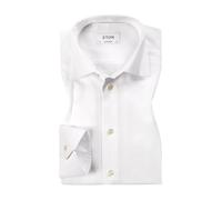 ETON Hemd Herren Slim Fit Langarm Baumwolle weiß, 41