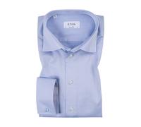 ETON Hemd Herren Regular Fit Umschlagmanschetten Baumwolle blau, 40