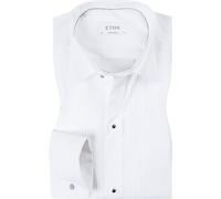 ETON Hemd Herren Slim Fit Umschlagmanschetten Kent weiß, 44