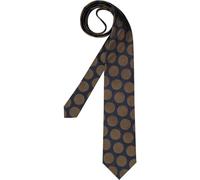 ETON Krawatte Herren Seide braun gemustert, One Size
