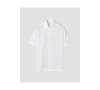 ETON Regular Fit Poloshirt Kurzarm weiss