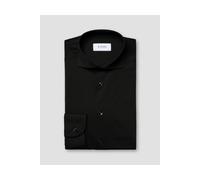 ETON Hemd Herren Slim Fit Langarm Mikrofaser Schwarz, 41