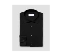 ETON Hemd Herren Slim Fit Langarm Haifischkragen Mikrofaser Schwarz, 39
