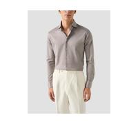 Eton Filo di Scozia Knitted Shirt Brown Braun 39/15H