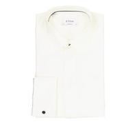 ETON Smokinghemd Herren Regular Fit Umschlagmanschetten Baumwolle weiß, 39