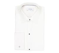 ETON Smokinghemd Herren Slim Fit Umschlagmanschetten Baumwolle weiß, 44