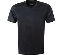 ETON Slim Fit T-Shirt Rundhals navy, Einfarbig