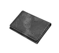 ETRES Magnetische Geldbörse - Storm Design - MagSafe Kartenetui Kompatibel mit iPhone 17/16/15/14/13/12 - RFID-Schutz - 6 Kartenfächer + Geldscheinfach - Schlank, Unisex, rutschfest (SCHWARZ)