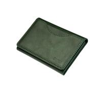 Etres MagSafe Geldbörse Kompatibel mit iPhone 17/16/15/14/13/12 - Magnetisches Kartenetui mit RFID-Schutz aus PU-Leder - 6 Kartenfächer + Geldscheinfach - Kompakt, Unisex (GRÜN)