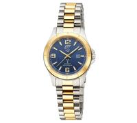 ETT Eco Tech Time Damen-Armbanduhr Funk-Solar Gobi Lady Bicolor/Blau ELS-11677-32M