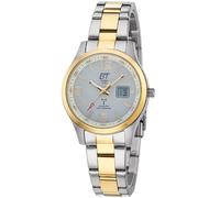 ETT Eco Tech Time Damenuhr Funk Solar Drive Gobi Bicolor ELS-11590-12M