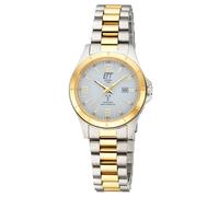ETT Eco Tech Time Damenuhr Funk-Solar Gobi Lady Edelstahl/Bicolor ELS-11676-12M