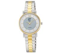 ETT Eco Tech Time Damenuhr Solar Bicolor ELS-12164-41M