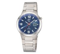 ETT Eco Tech Time EGT-11709-32M Funk-Solar Herrenuhr Everest Gents Titan/Blau