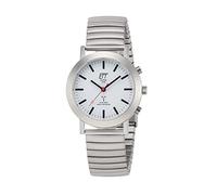 ETT Eco Tech Time Funk Solar Damen Uhr Analog mit Edelstahl Armband ELS-11584-11M
