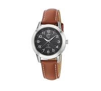ETT Eco Tech Time Funk Solar Damen Uhr Analog mit Leder Armband ELS-11494-22L