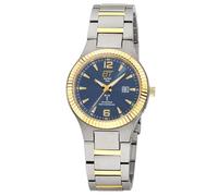ETT Eco Tech Time Funk Solar Damen Uhr Analog mit Titan Armband ELT-11671-32M
