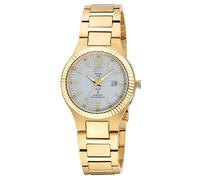 ETT Eco Tech Time Funk-Solar Damenuhr Everest Lady Goldfarben ELT-11673-12M