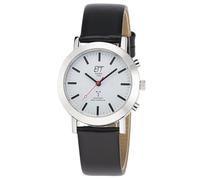 Funkuhr ETT "Station Watch, ELS-11581-11L" Armbanduhren schwarz Damen Solaruhren Solar (75794117-0)