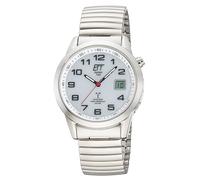 ETT Eco Tech Time Funk-Solar Herren-Armbanduhr Gobi mit Zugband Weiß EGS-11711-12Z