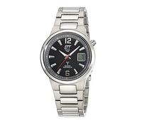 ETT Eco Tech Time Funk Solar Herren Uhr Analog mit digitalem Datum mit Titan Armband EGT-11465-51M