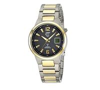 ETT Eco Tech Time Funk Solar Herren Uhr Analog mit digitalem Datum mit Titan Armband EGT-11468-21M