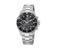 ETT Eco Tech Time EGS-11607-25M Funk-Solar Herren-Chronograph Watersports Schwarz