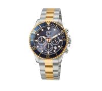 ETT Eco Tech Time EGS-11609-35M Funk-Solar Herren-Chronograph Watersports Bicolor