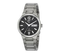 ETT Eco Tech Time Funk Solar Herren Uhr Analog mit Titan Armband EGT-11321-21M
