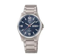 ETT Eco Tech Time EGT-11602-31M Funk-Solar Herrenuhr Everest Gents Titan/Blau