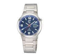 ETT Eco Tech Time Funk Solar Herren Uhr Analog mit Titan Armband EGT-11709-32M