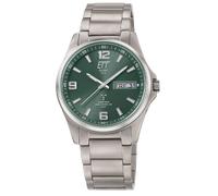 ETT Eco Tech Time EGT-11603-81M Funk-Solar Herrenuhr Everest Gents Titan/Grün