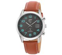 ETT Eco Tech Time Uhren EGS-11499-22L Funk-Solaruhr für Herren Basic Braun/Schwarz