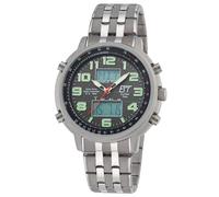 ETT Eco Tech Time Solar Drive Funk Herren-Armbanduhr Hunter II EGS-11302-22M