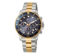 ETT Eco Tech Time EGS-11609-35M Funk-Solar Herren-Chronograph Watersports Bicolor