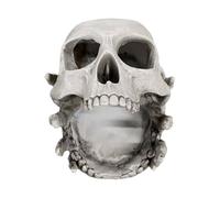 ETUCYNG Schmuckablage | Totenkopf Gotisch Ringhalter Ablage - Schmuck Aufbewahrung Gothic Deko Zur Präsentation Von Armbändern Ohrringen Halsketten Für Schreibtisch Nachttisch Badezimmer