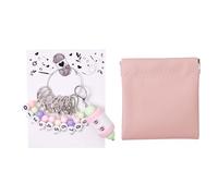 ETUCYNG Strickmarkierer Maschenmarkierer Metall Strick Markierungsclips Mit Zählfunktion Kit Mit Buchstaben Oder Nummern Abnehmbar Für Handgemachtes Armband Halskette Zipper Tab