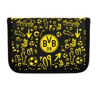4026649216097 BVB BVB Dortmund - Schul Etui, befüllt Schwarz