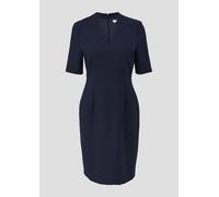 Minikleid S.OLIVER BLACK LABEL Gr. 38, N-Gr, blau (blue) Damen Kleider Minikleider in Mini-Länge (43697725-38)