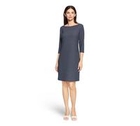 Betty Barclay Damen Etuikleid mit 3/4 Arm 38, Dunkelblau/Weiß
