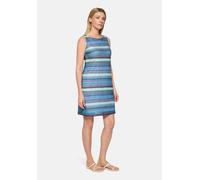 Etuikleid BETTY BARCLAY "Damen ohne Arm", Damen, Gr. 42, Normalgrößen, bunt (blau, grün), Obermaterial: 96% Polyester, 3% Polyester, 1% Polyamid. Futter: 100% Polyester, festlich, ausgestellt kurz, U-
