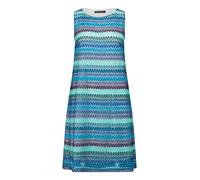 Etuikleid BETTY BARCLAY "Damen ohne Arm", Damen, Gr. 46, Normalgrößen, bunt (blau, grün), Obermaterial: 96% Polyester, 3% Polyester, 1% Polyamid. Futter: 100% Polyester, festlich, ausgestellt kurz, U-