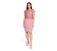 Etuikleid VERA MONT "Damen mit Spitze", Damen, Gr. 42, Normalgrößen, vintage blossom, Obermaterial: 95% Polyester, 5% Elasthan; Futter: 100% Polyester, figurbetont kurz, Rundhals, Kleider Etuikleid (4