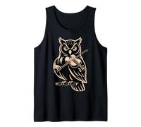 Eule spielt Violine Klassik Orchester Musik Tank Top