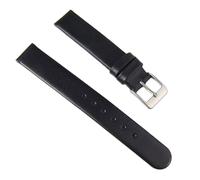 Eulit Ersatzband Uhrenarmband Leder Kalb-Waterproof schwarz 14mm