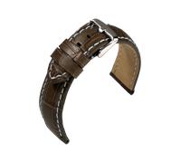 Eulit Kalbleder mit Krokoprägung Guinea Chrono "24mm" E606013724272